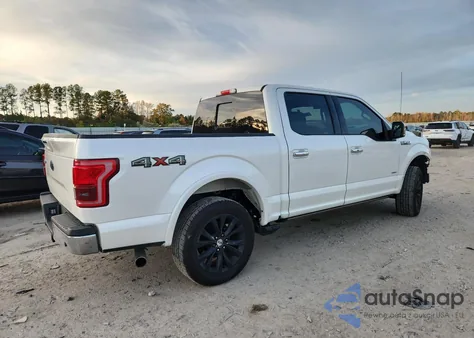 2017 Ford F150 Supercrew z USA, uszkodzony, nr VIN 1FTEW1EG5HFC75114